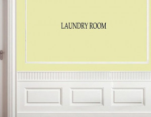 Vinyl Wall words quotes and sayings Laundry room by vinylsay, $8.99