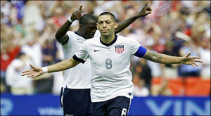 WASHINGTON: US captain Clint Dempsey scored two goals in the second ...