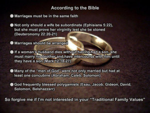 according to bible Marriage: According to the Bible