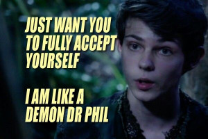 Pan is a demon Dr. Phil