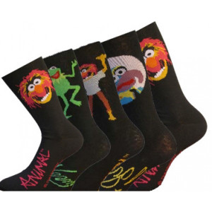 NEW Official Adults/Boys MUPPET ANIMAL Character Socks 6pk