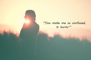 awsome, confused, hurt, love, sad, text, typography, you