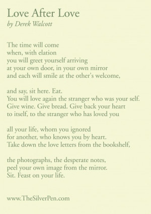 Feast On Your Life by Derek Walcott