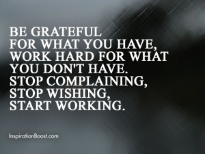 Stop Complaining And Be Thankful Quotes Gratitude quotes