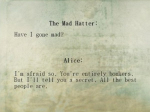 Alice in wonderland