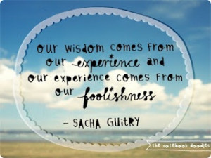 wisdom and experience quote