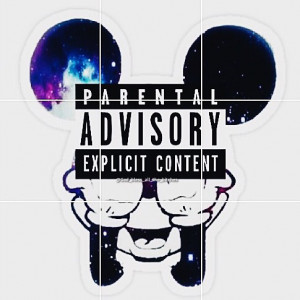 mouse, middle finger, parental advisory, photograph, quotes, sayings ...