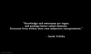 itachi uchiha quote