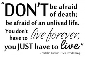 Quotes Tuck Everlasting Alexis Bledel Typography Design Picture