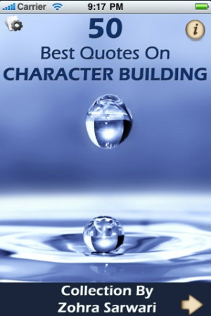More apps related 50 Best Quotes on CHARACTER BUILDING