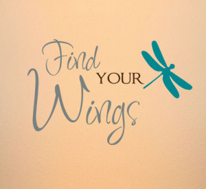 Home > Shop by Collection > Inspiring > Find Your Wings Wall Decal
