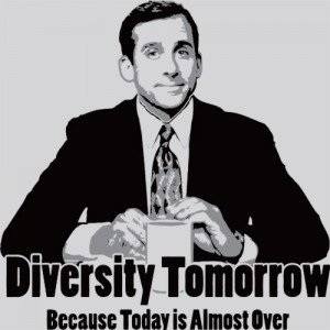 In the episode “Diversity Day” on The Office , Michael Scott ...