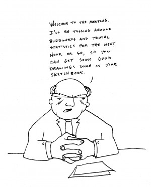 Staff Meeting Cartoon Staff meeting stats
