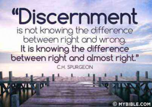 CHARLES SPURGEON ON DISCERNMENT