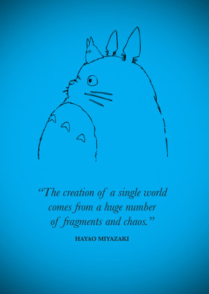Tags: Hayao Miyazaki My Neighbour Totoro quotes anime