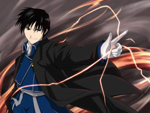 ... the Fullmetal Alchemist anime wallpaper titled: 'Roy Mustang