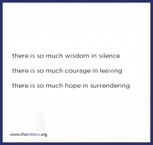 Quotes about Silence