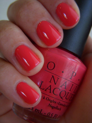nail color ever! It's the perfect coral color. OPI My Chihuahua ...