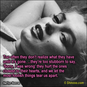 Stubborn Quotes And Sayings Marilyn-monroe-quotes-sayings-