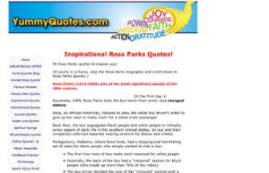 Rosa Parks Quotes from YummyQuotes.com! 55 Rosa Parks quotes ...