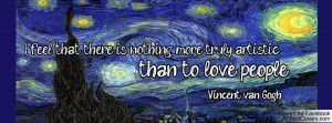 Vincent van Gogh Profile Facebook Covers