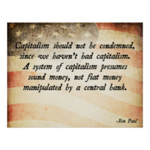 Capitalism Quotes Posters & Prints