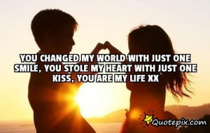 You Stole My Heart Quotes You stole my heart with
