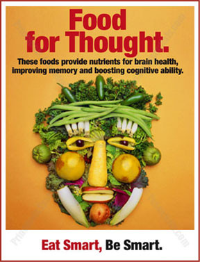 food for thought item # n61 these foods provide nutrients for brain ...