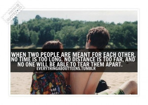 Meant for each other quote