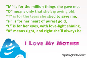 Mother Love Quotes From Daughter