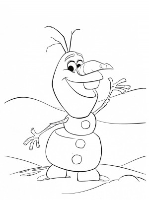 frozen coloring pages olaf and sven Disney Frozen Free Printable Anna ...