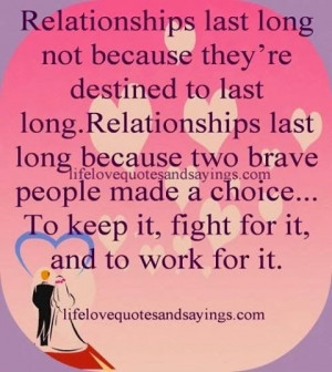 Yes. Long lasting love is a choice.