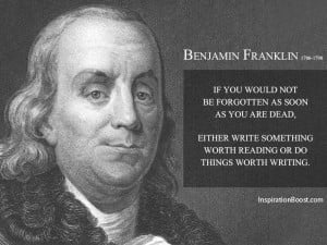 Benjamin Franklin Motivational Quotes