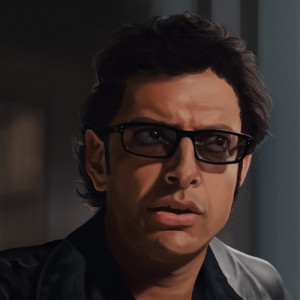 Tonight’s sketch - Jeff Goldblum as Dr. Ian Malcolm in Jurassic Park