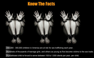 ... too familiar” regarding human trafficking of girls, said Rep. Foxx