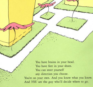 So... get on your way!”