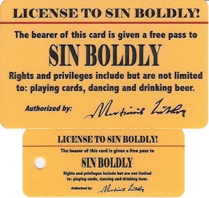 ... who is the victor over sin, death, and the world. - martin luther