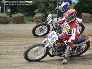 Vintage Motorcycle Dirt Track Racing