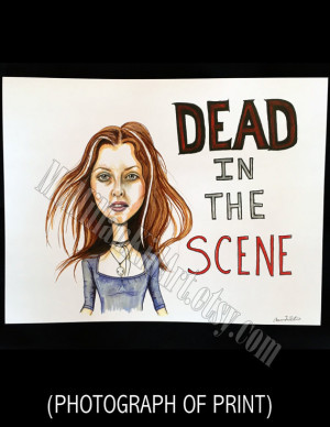 Ginger Snaps Movie Quote Art Print