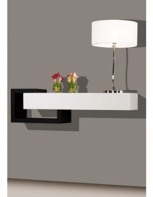 console design laqu blanc