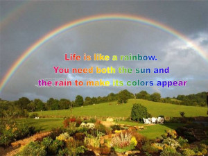 Rainbow Quotes About Life Life quotes