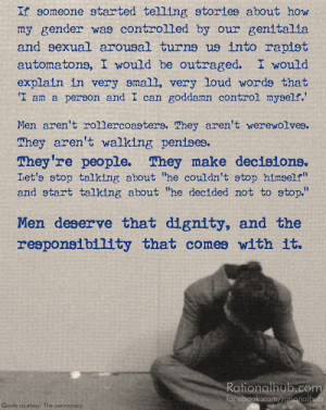 On rape apologism and victim blaming.. by rationalhub