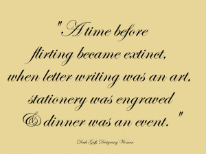 They say the dinner party is back in fashion,but to my way of thinking ...