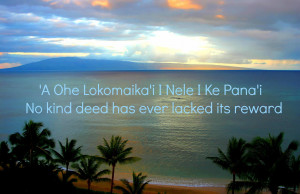 Hawaiian Proverbs and Sayings