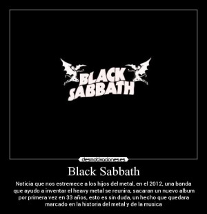 Black Sabbath Quotes