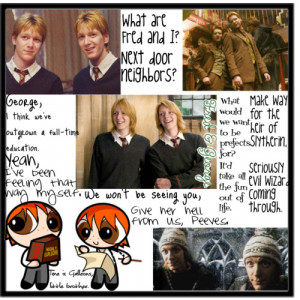 Fred and George Weasley