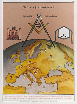 German poster from 1935 saying, 