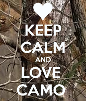 Keep Calm and Love Camo Pink