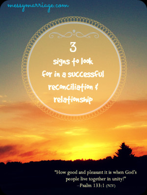 How Successful is Your Reconciliation? And Link Up