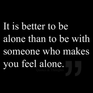 When You Feel Alone Quotes. QuotesGram